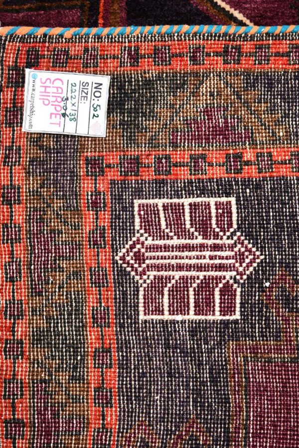 Purple Carpet, Tribal Persian Purple Rug for sale DR502 0604
