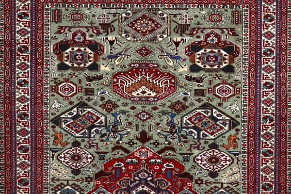 Ardabil hand-woven carpet, of the famous models of Persian rugs in the international markets