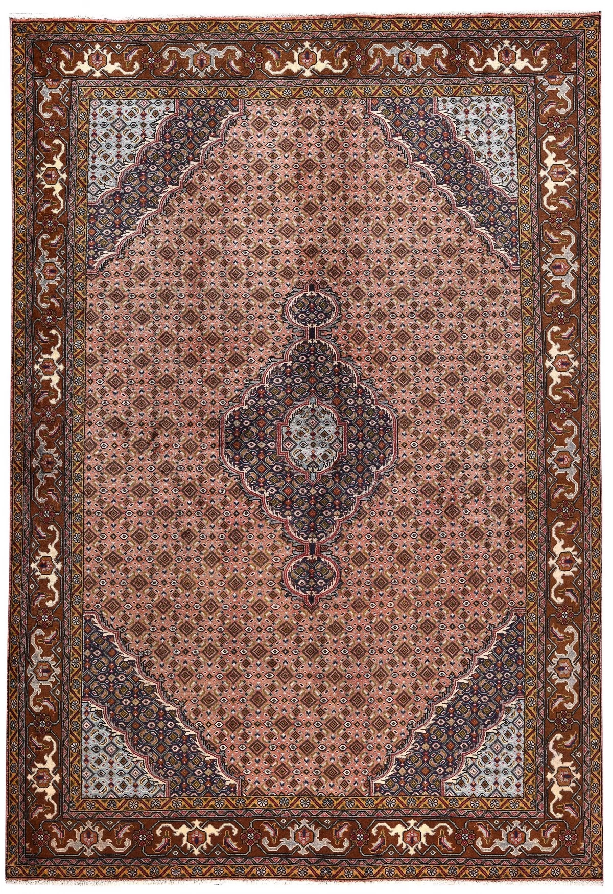 Persian Ardabil Rug 1990, Mahi Design CarpetShip