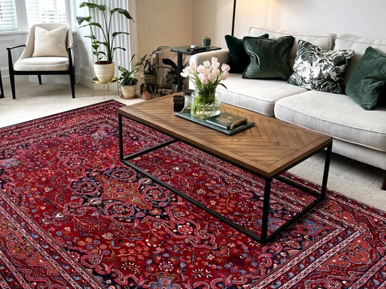 From the Silk Road to Your Living Room: The Journey of a Mashad Rug
