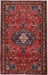 antique-persian-tribal-rug-originated-from-nahavand-nomadic-design-1950