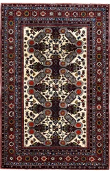 Kazak Rug ~1950, Tusbaga Design