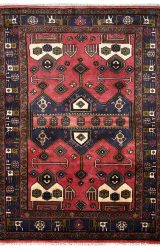 koliai kurdish Tribal rug for sale DR-317-7223