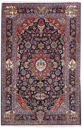 Persian Kashan Rug ~1990, Overall Design