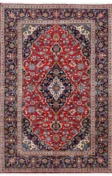 Persian Kashan Rug ~2001, Floral Design