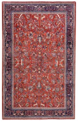 Persian Sarouk Rug ~1970, All over Design