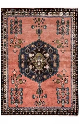 Persian Tribal Afshar Rug ~1990, Plain Design