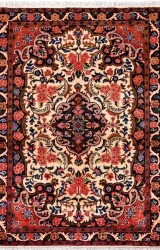 Persian Tribal Koliai Rug ~1990, Floral Design