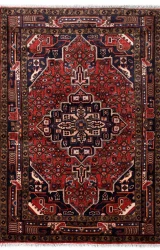 Persian Tribal Koliai Rug ~1995, Geometric Design