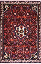 tribal-persian-rug-originated-from-hamadan-geometric-design-1990