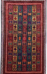 tribal-persian-rug-originated-from-lori-geometric-design-1990-4