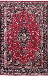 vintage-persian-rug-originated-from-mashad-floral-design-1990-3