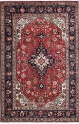 vintage-persian-rug-originated-from-tabriz-geometric-design-1980